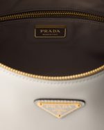Prada Aimée Large Leather Shoulder Bag - Image 4